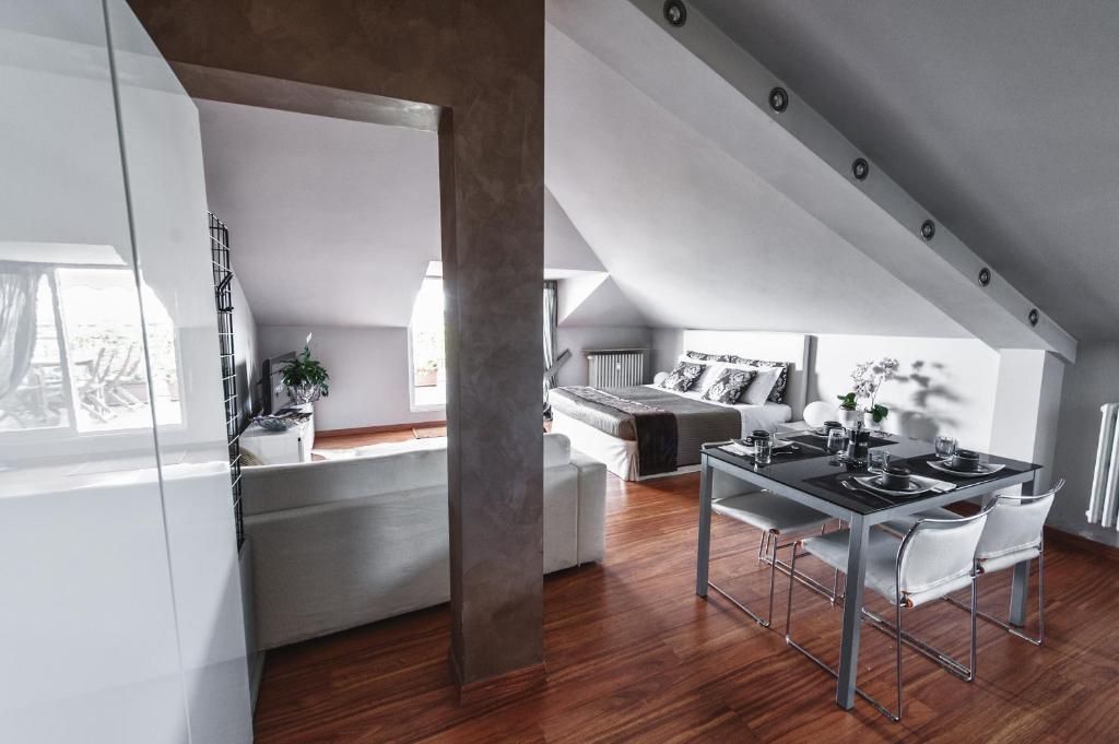Cute & Cozy Terrace Apartman Bergamo Szoba fotó
